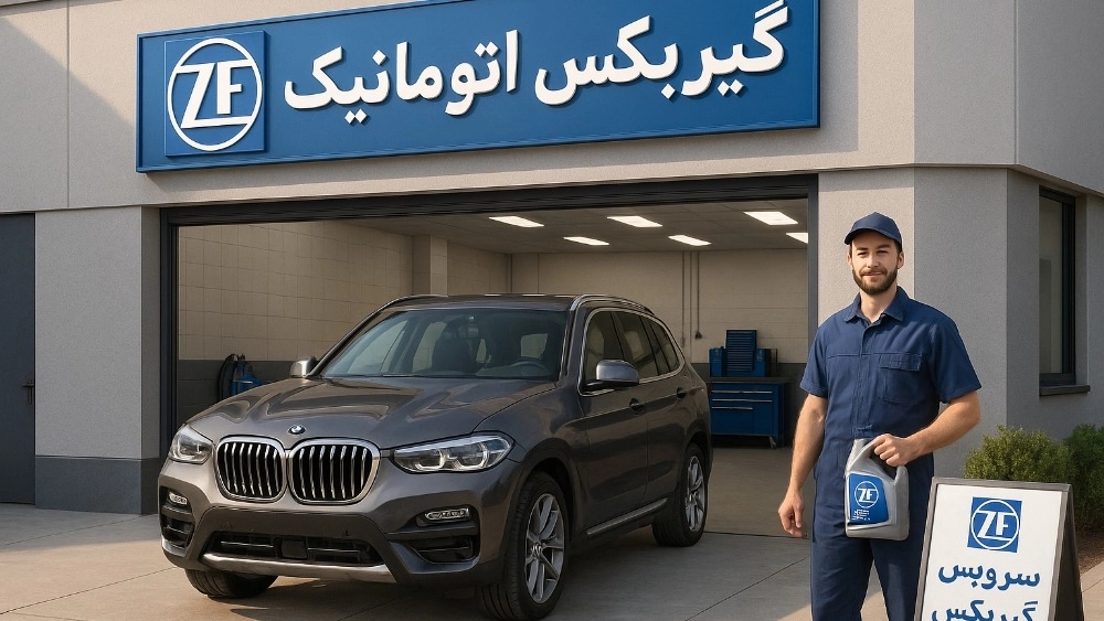 سرویس دوره‌ای و تعویض روغن گیربکس ZF مشهد مشاوره تخصصی رایگان