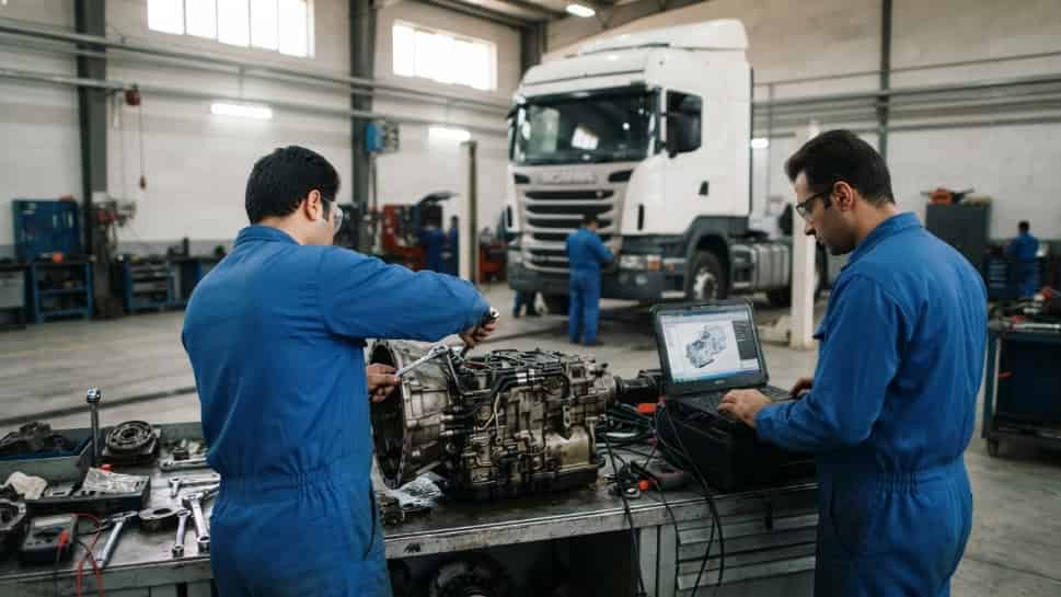 خدمات گیربکس اتومات کامیون های نسل جدید در مشهد