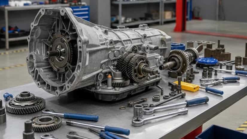 سرویس دوره‌ای گیربکس در تعمیرگاه zf سرویس مشهد
